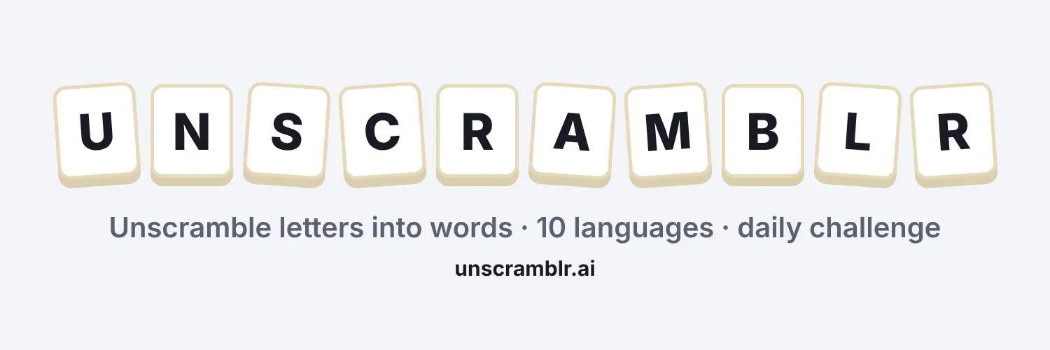 Unscramblr.ai gallery image