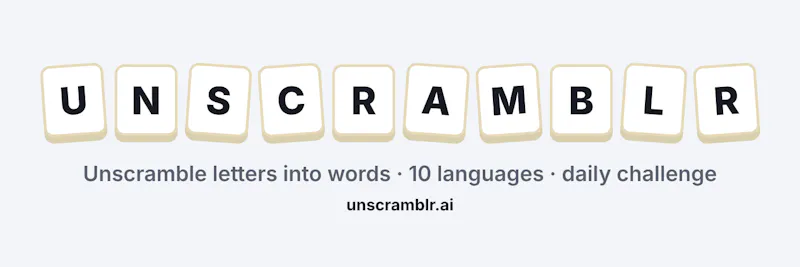 Unscramblr.ai screenshot 1