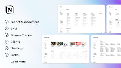 Notion Freelancer Board gallery image