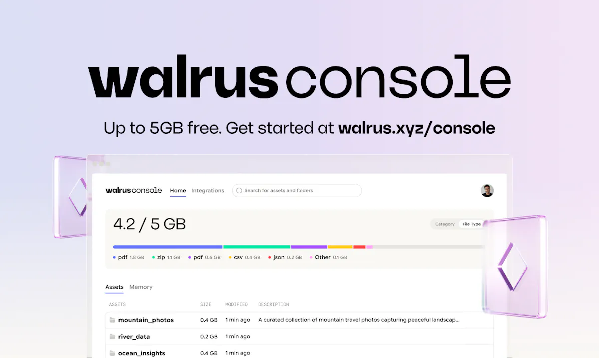 Walrus Console