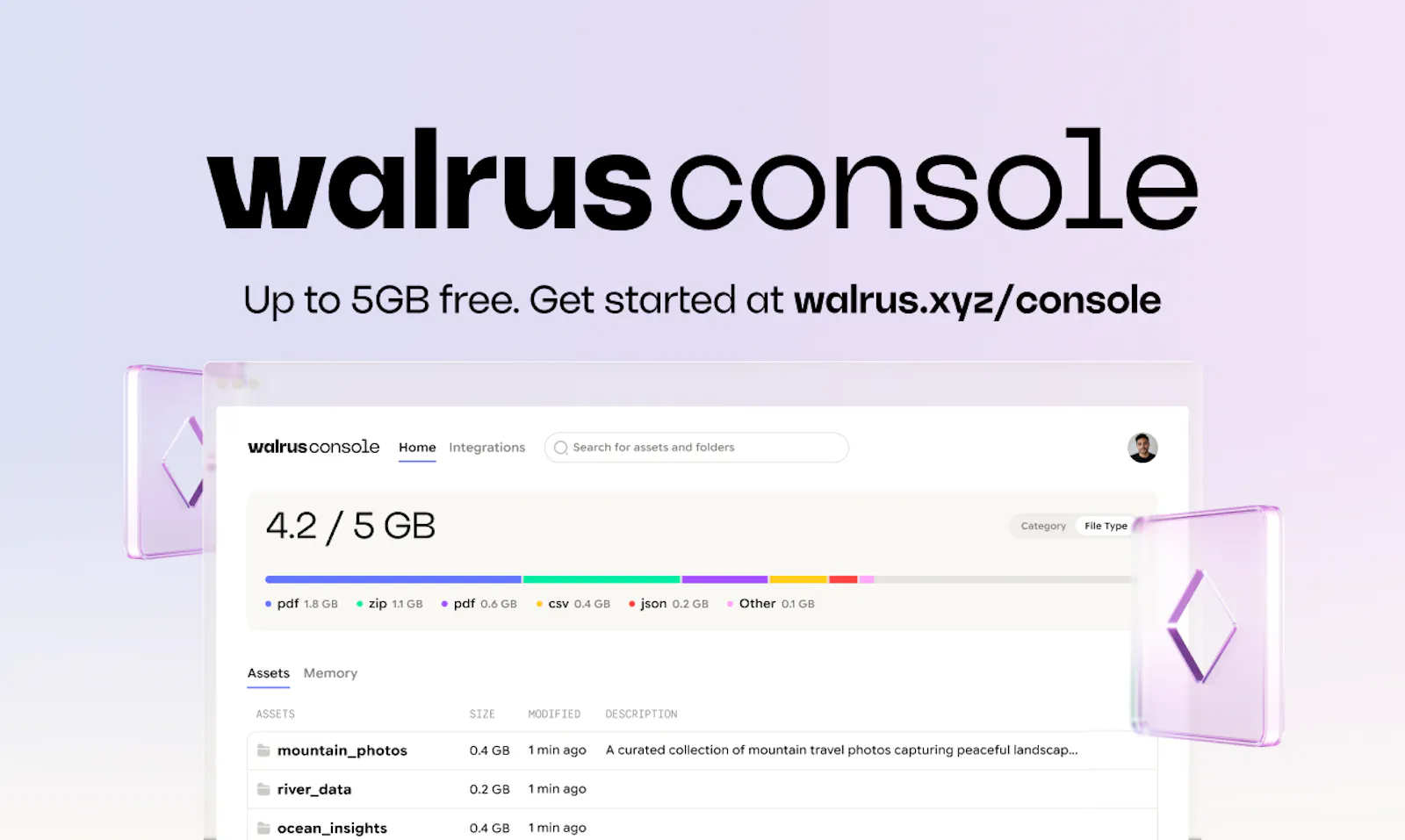 Walrus Console screenshot 2