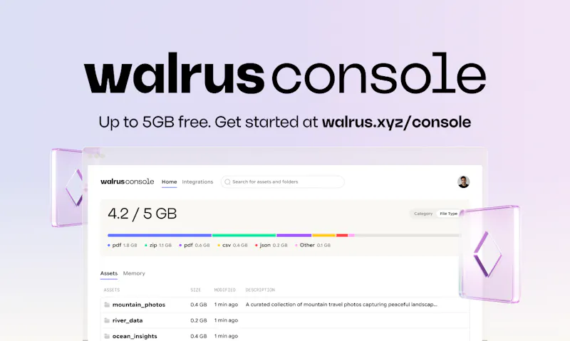 Walrus Console screenshot 2
