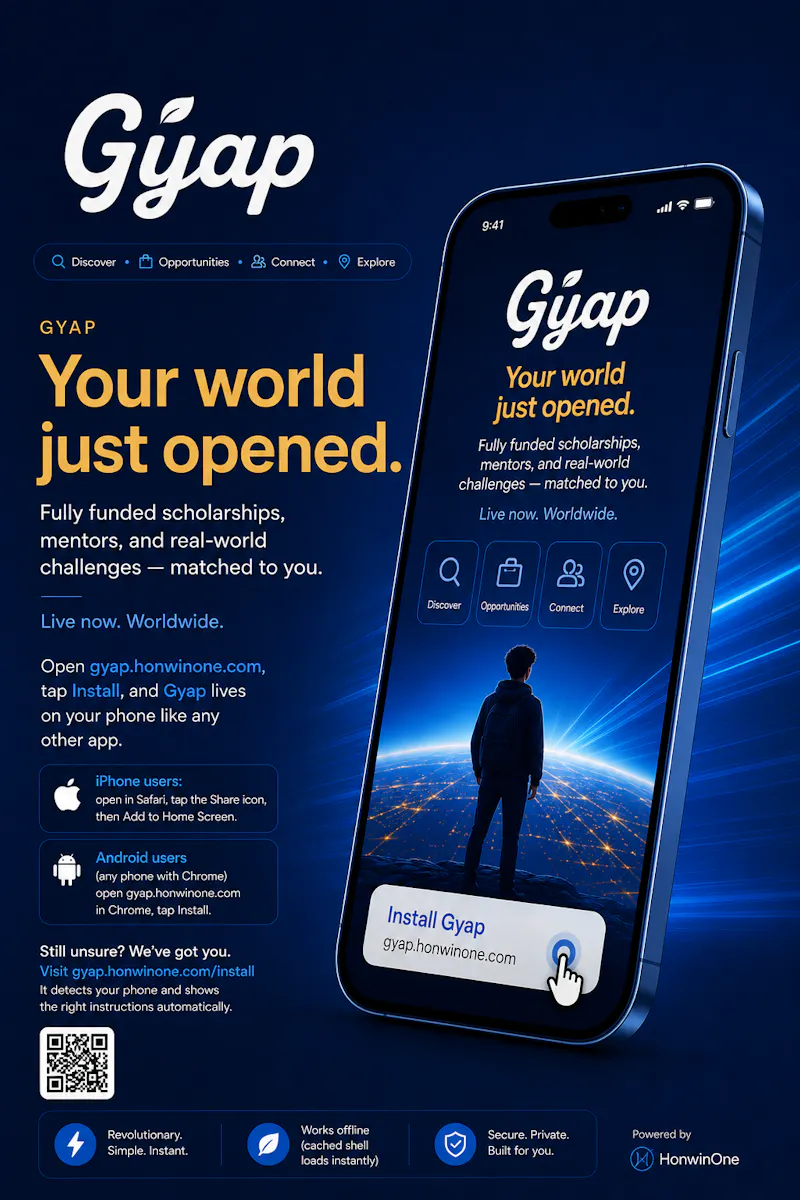 GYAP — Global Youth Aspiration Program screenshot 1