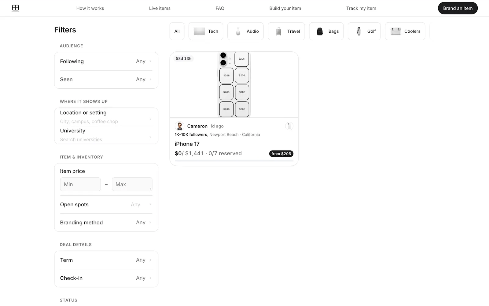 BrandMyItem screenshot 3