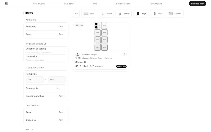 BrandMyItem screenshot 3