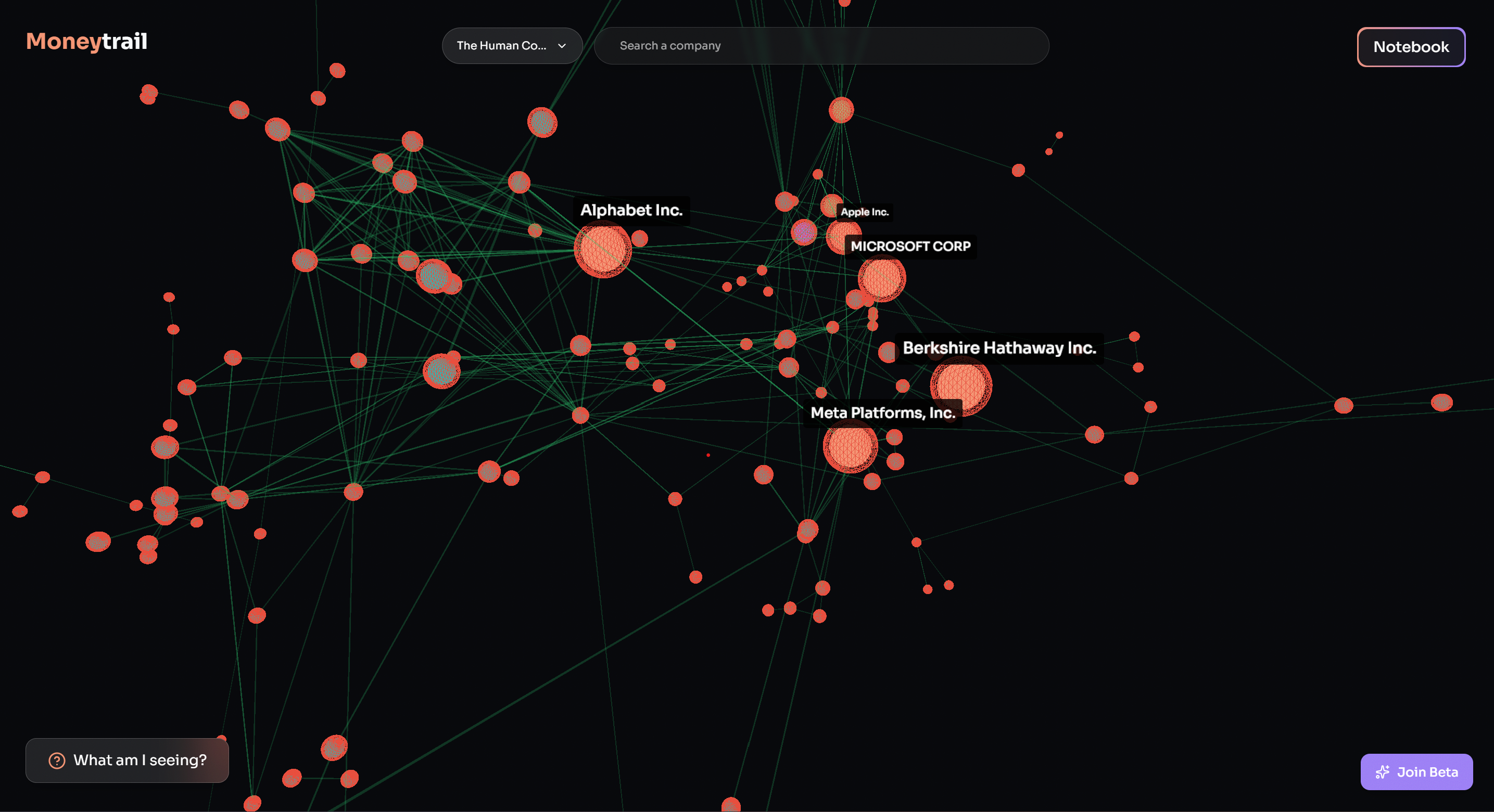 MoneyTrail.AI - Screenshot 3 showing product features and functionality