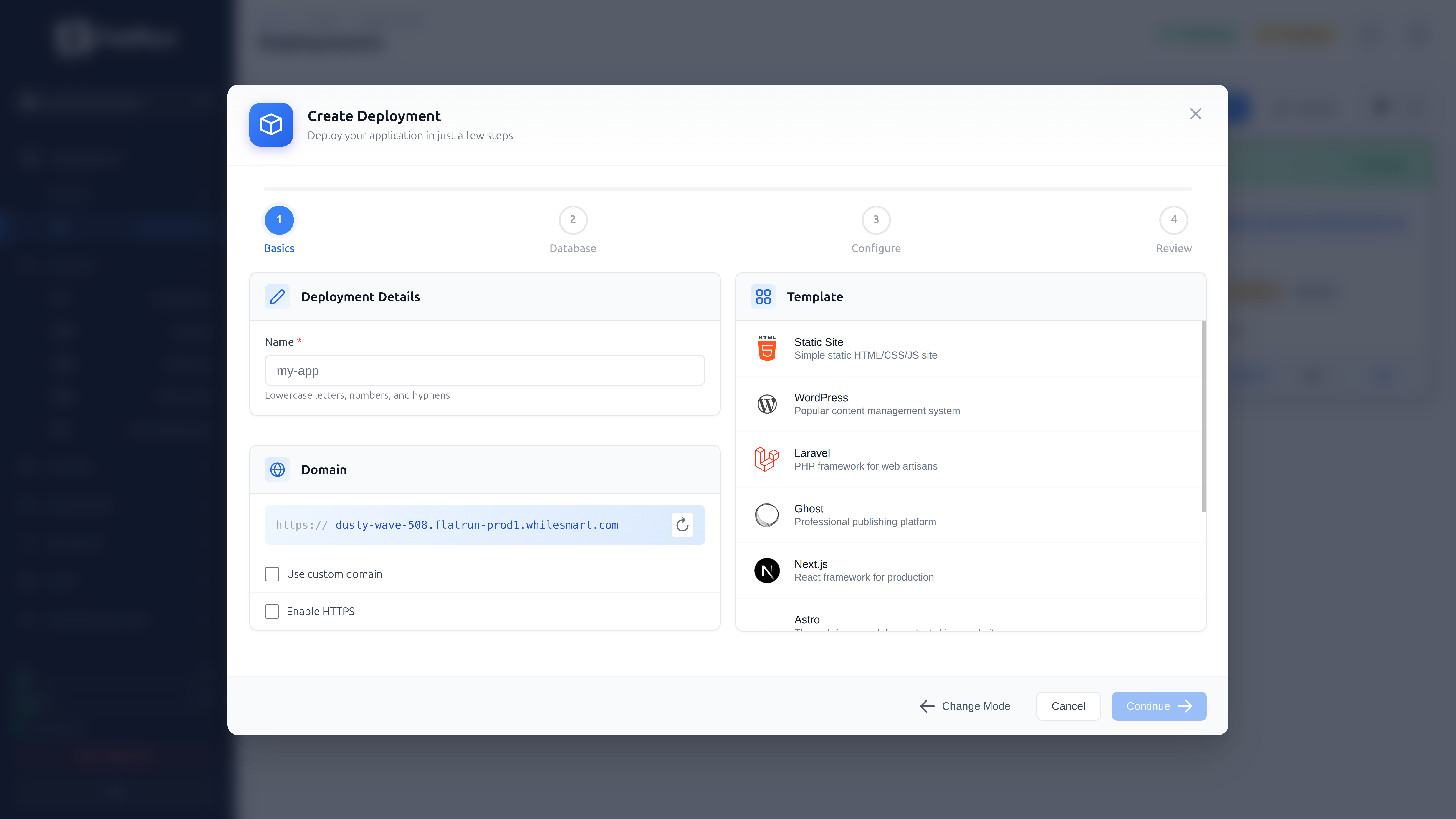 FlatRun - Screenshot 3 showing product features and functionality