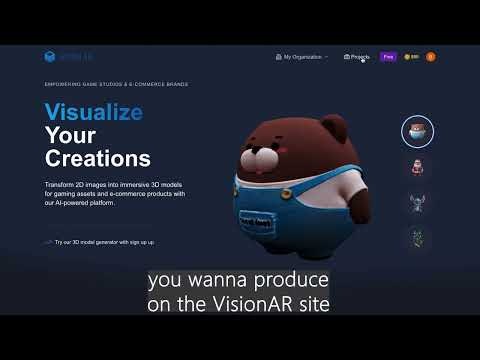 VisionAR - Create 3D Models with AI gallery image