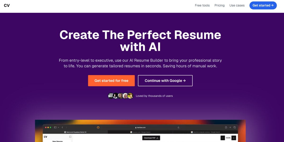 AI Resume Builder gallery image
