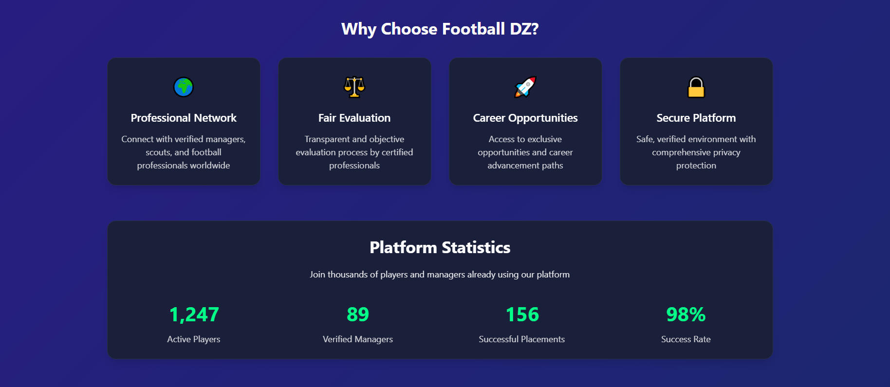 GoalConnect - Players Scouting Platform gallery image