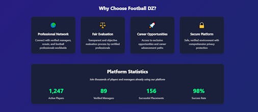 GoalConnect - Players Scouting Platform gallery image