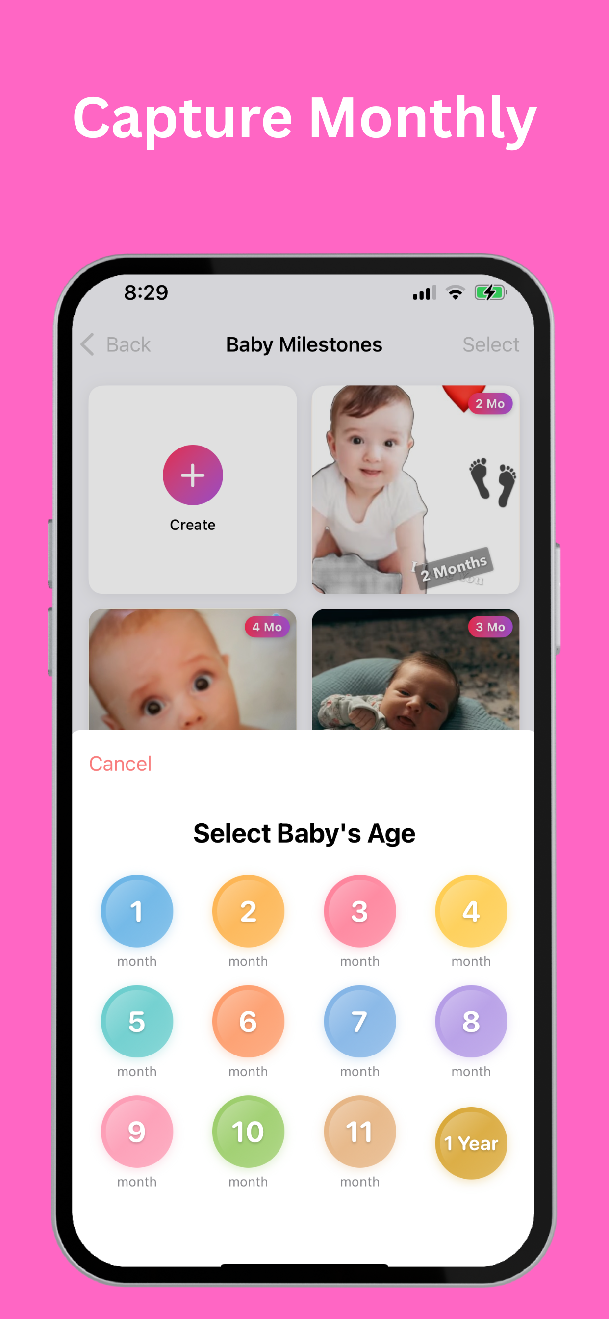 BabyPhoto - Screenshot 4 showing product features and functionality
