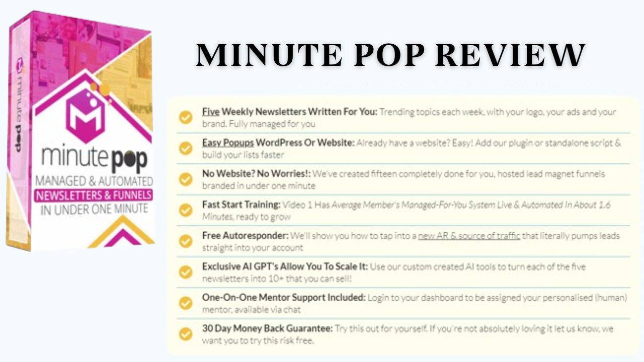 Revisión Pop de Minute