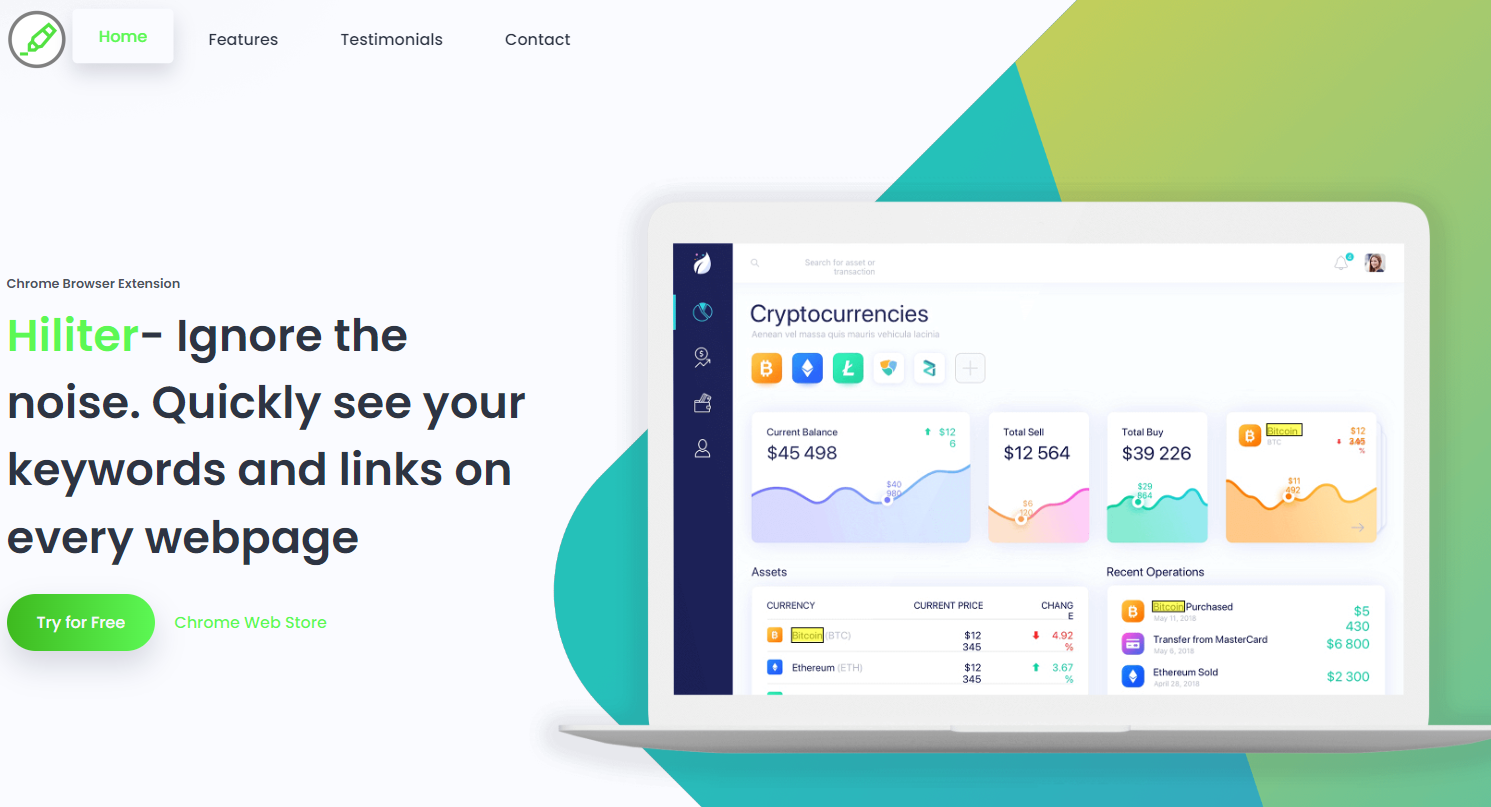 Hiliter Chrome Extension