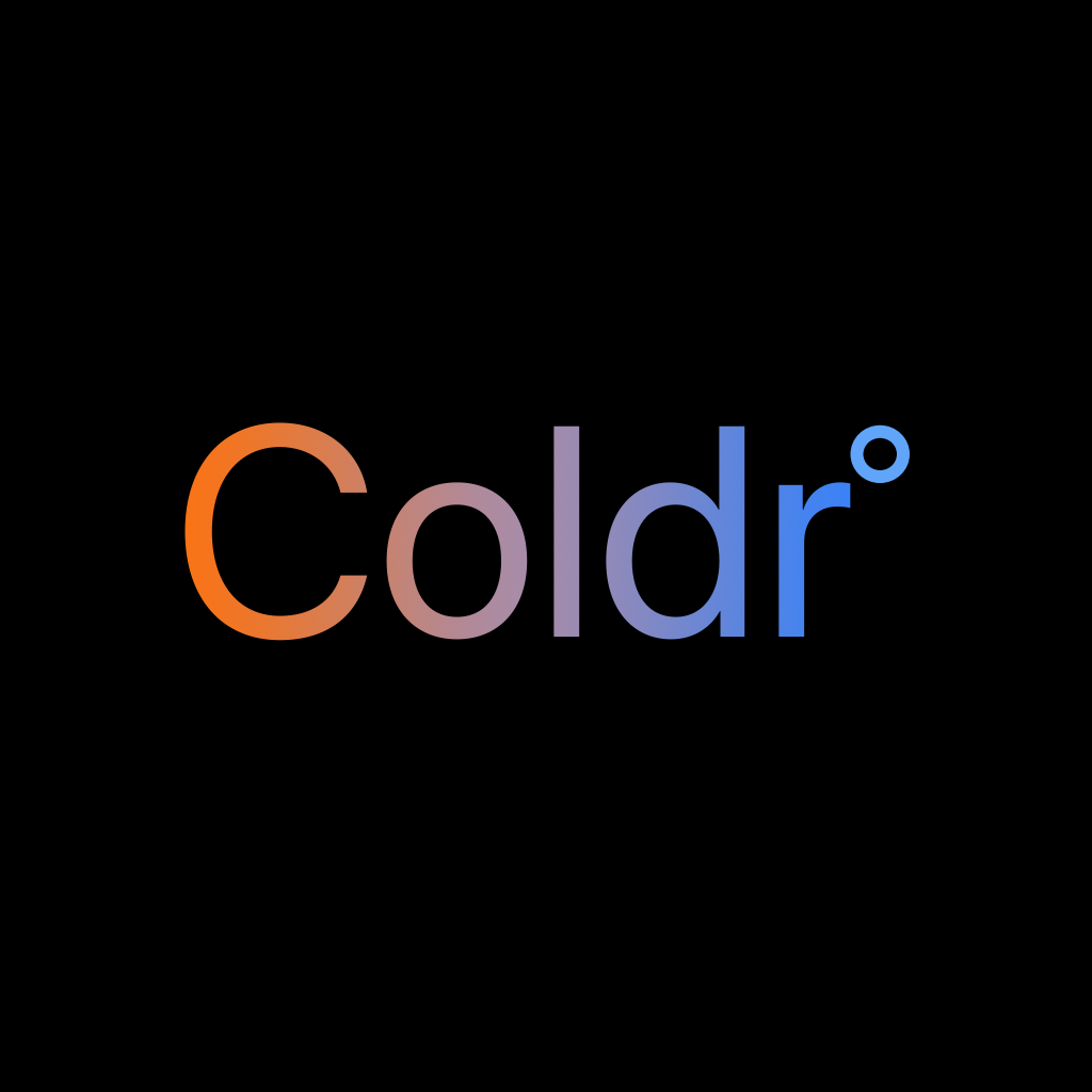 Coldr - Weather made obvious