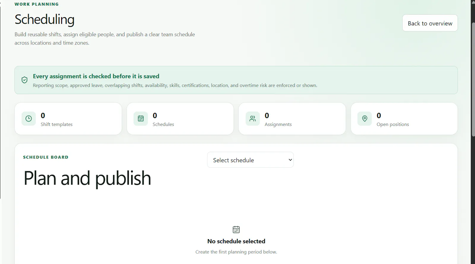 Workforce OS screenshot 4