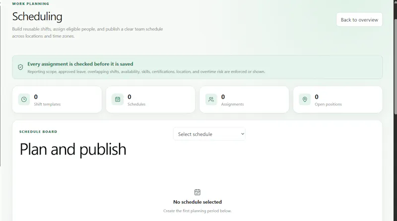 Workforce OS screenshot 4