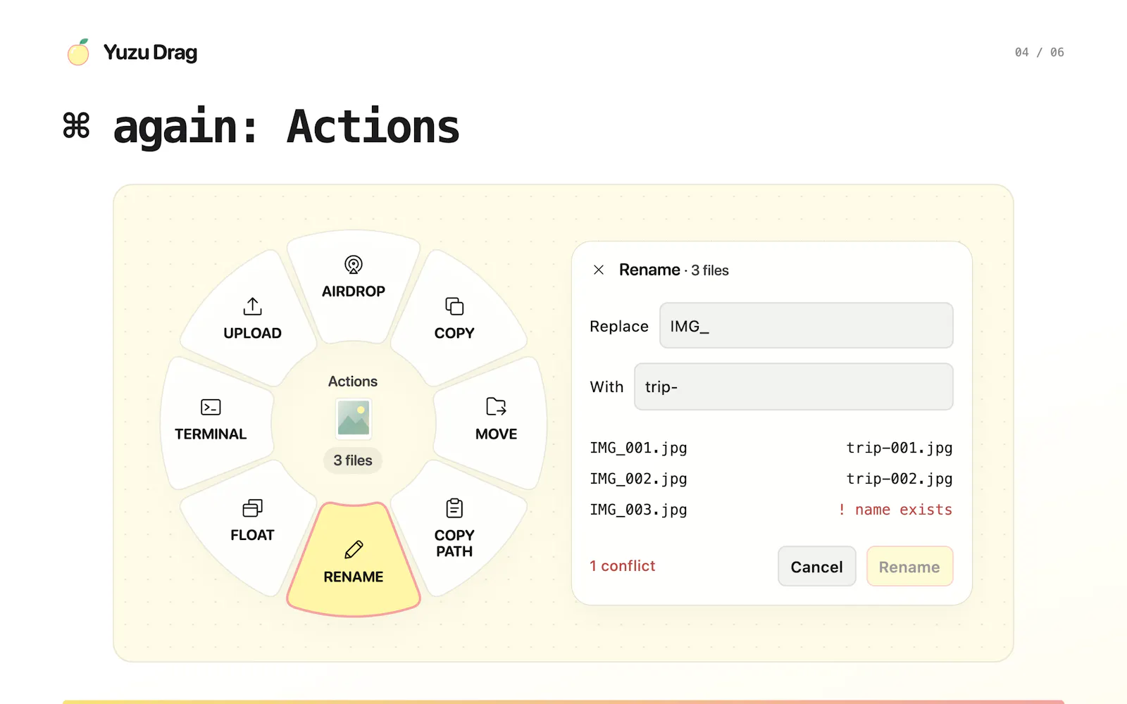 Yuzu Drag screenshot 4