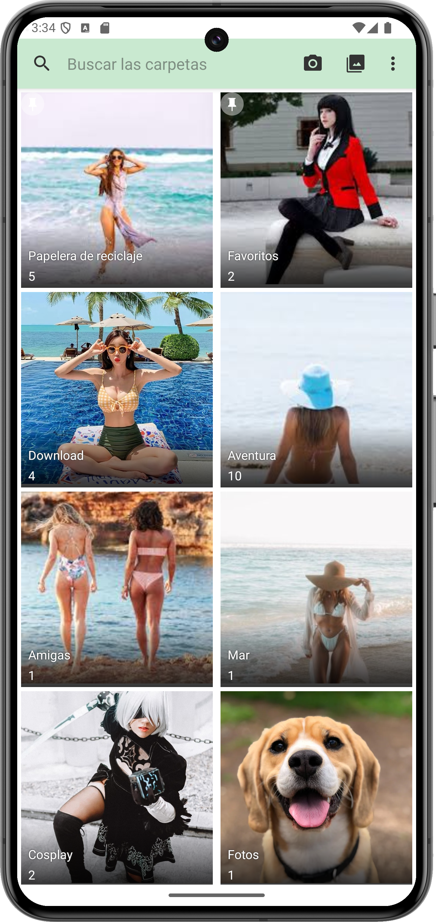 Galería AID - Bóveda privada - Main product screenshot demonstrating key features and user interface