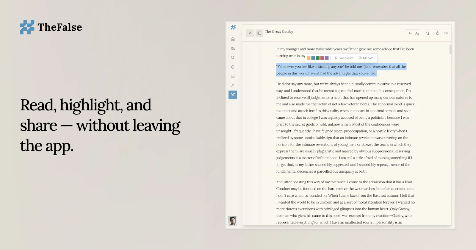 TheFalse v0.2.0 screenshot 4