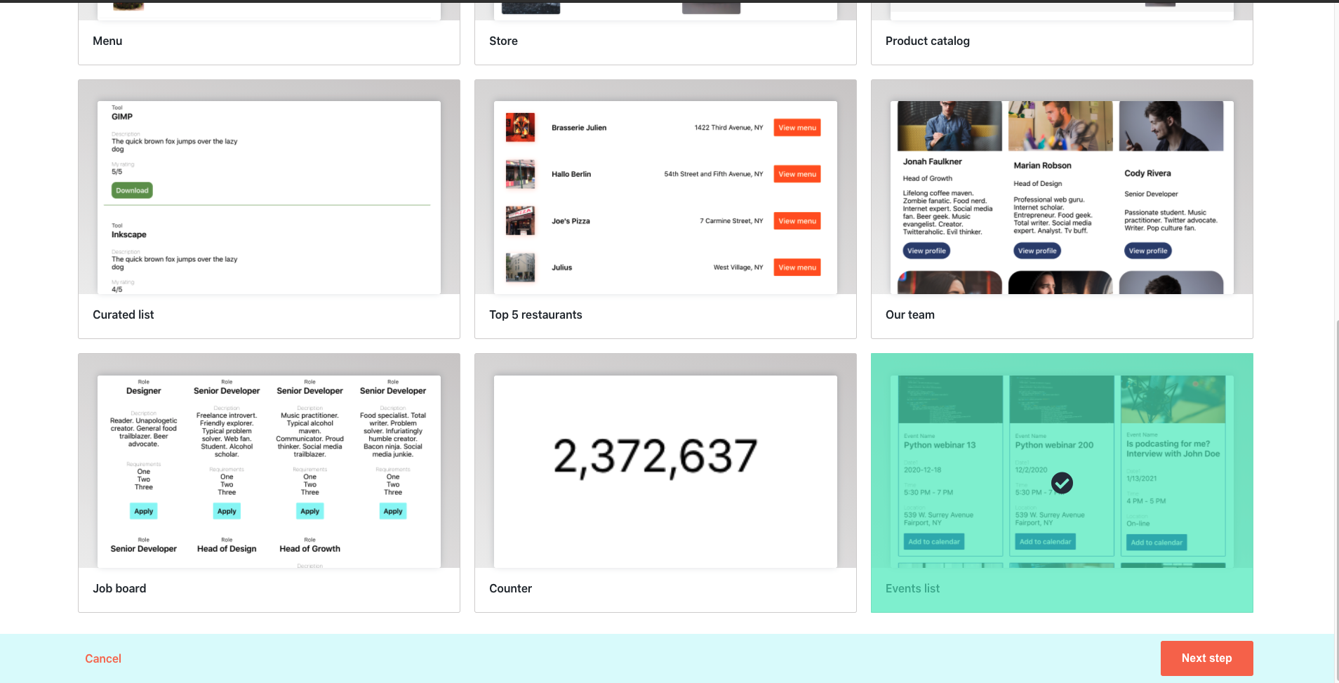 EmbedTables gallery image