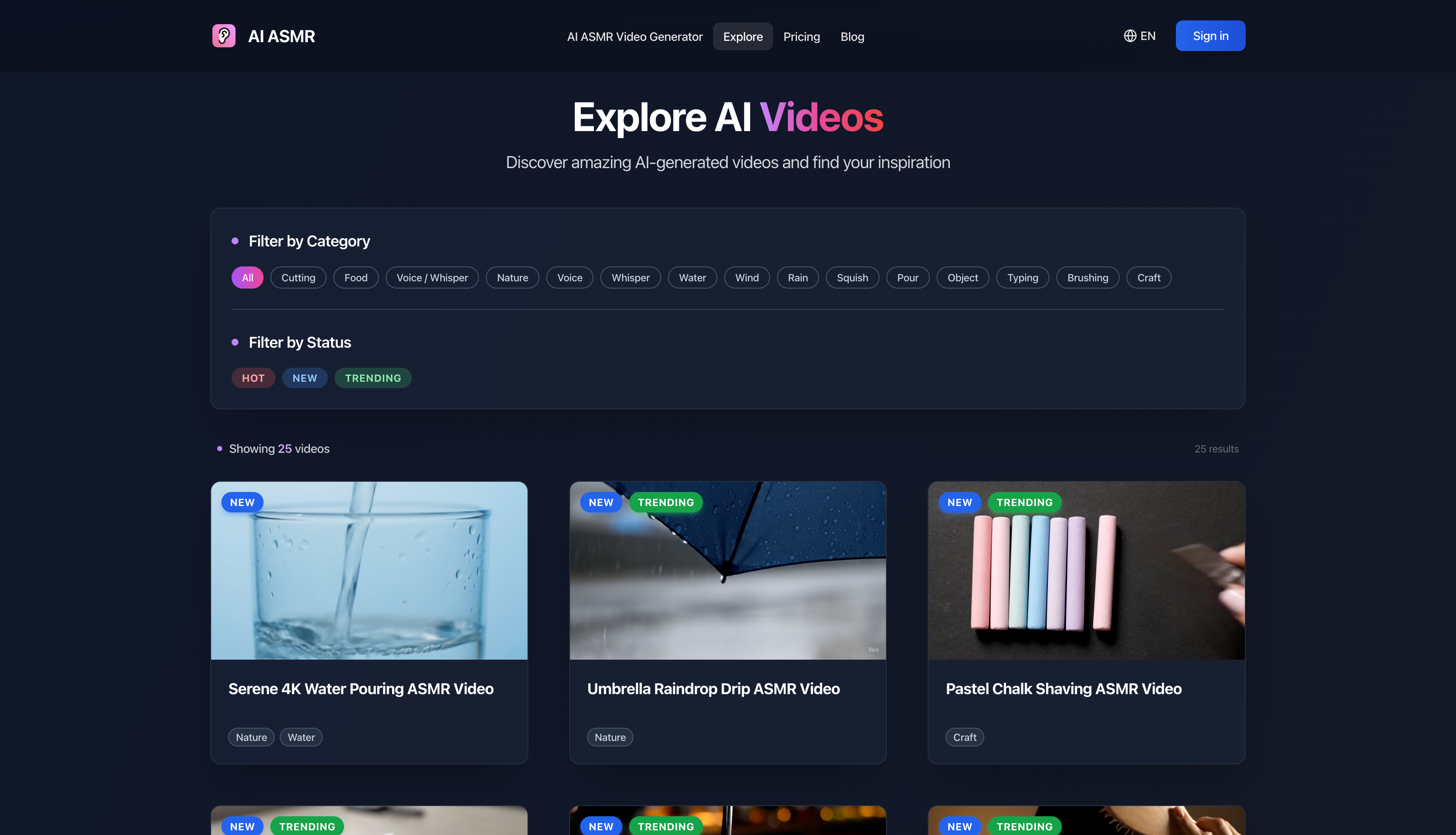 AI ASMR - Create ASMR videos with AI media 3