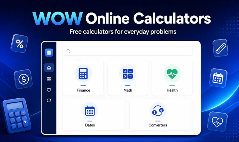 WOW Online Calculators screenshot 1