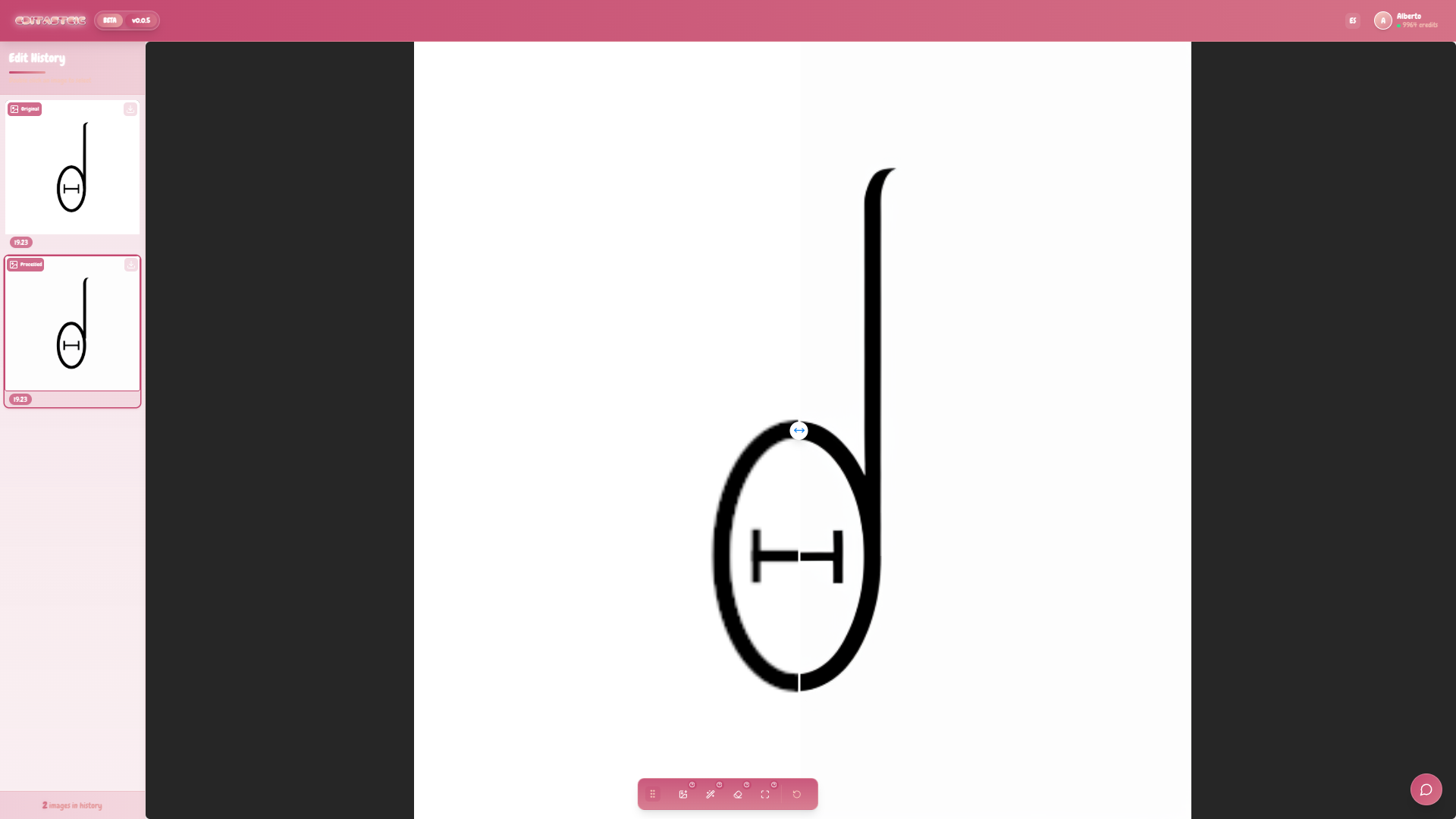 Editasteic - Screenshot 2 showing product features and functionality