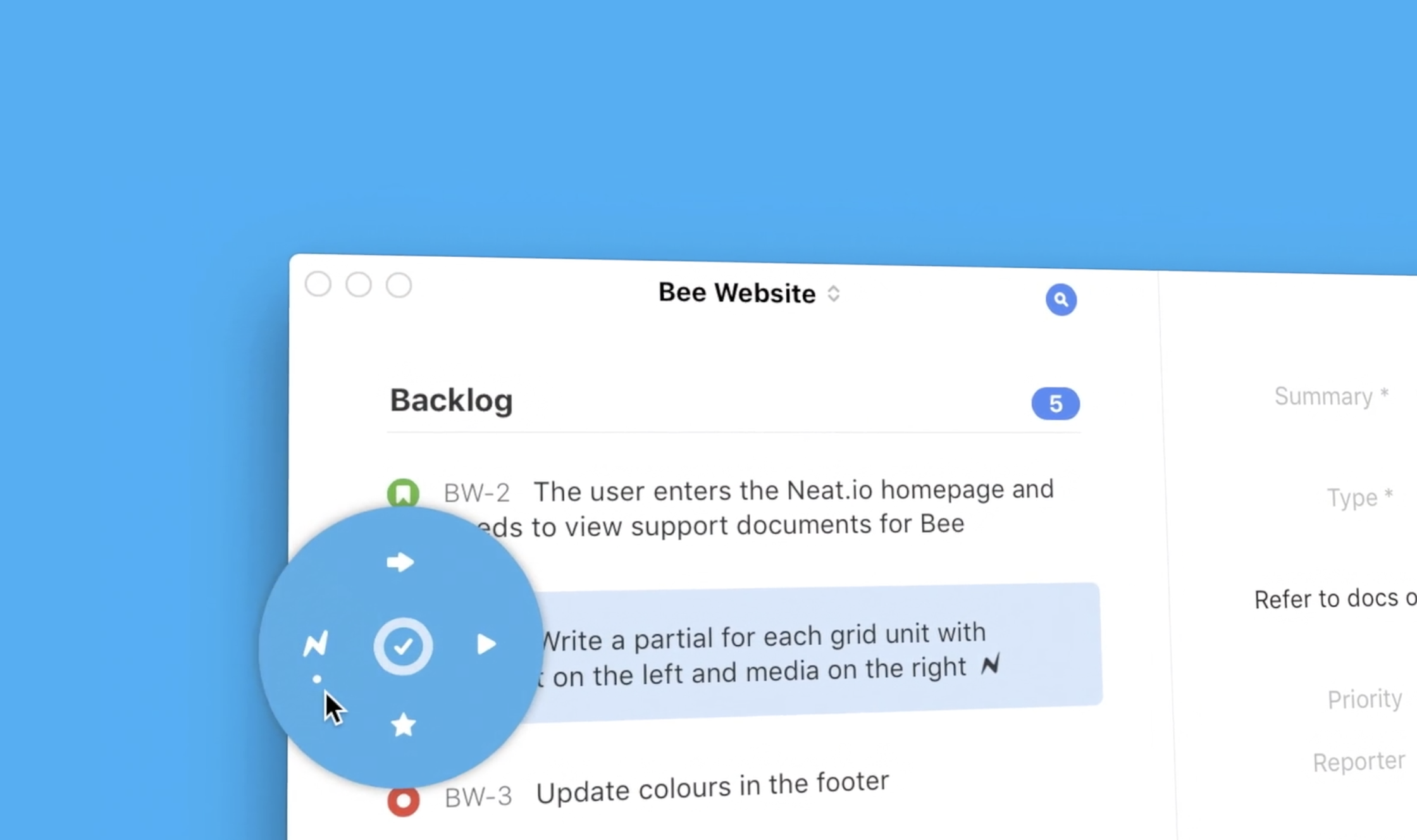 Bee for MacOS Image