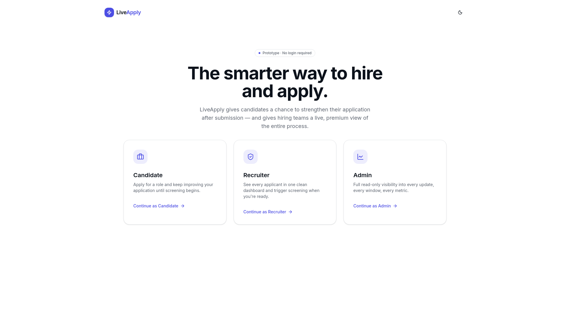 LiveApply-Smarter way to hire and apply gallery image