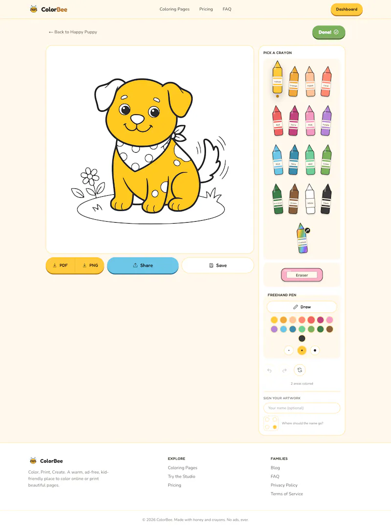 ColorBee screenshot 2