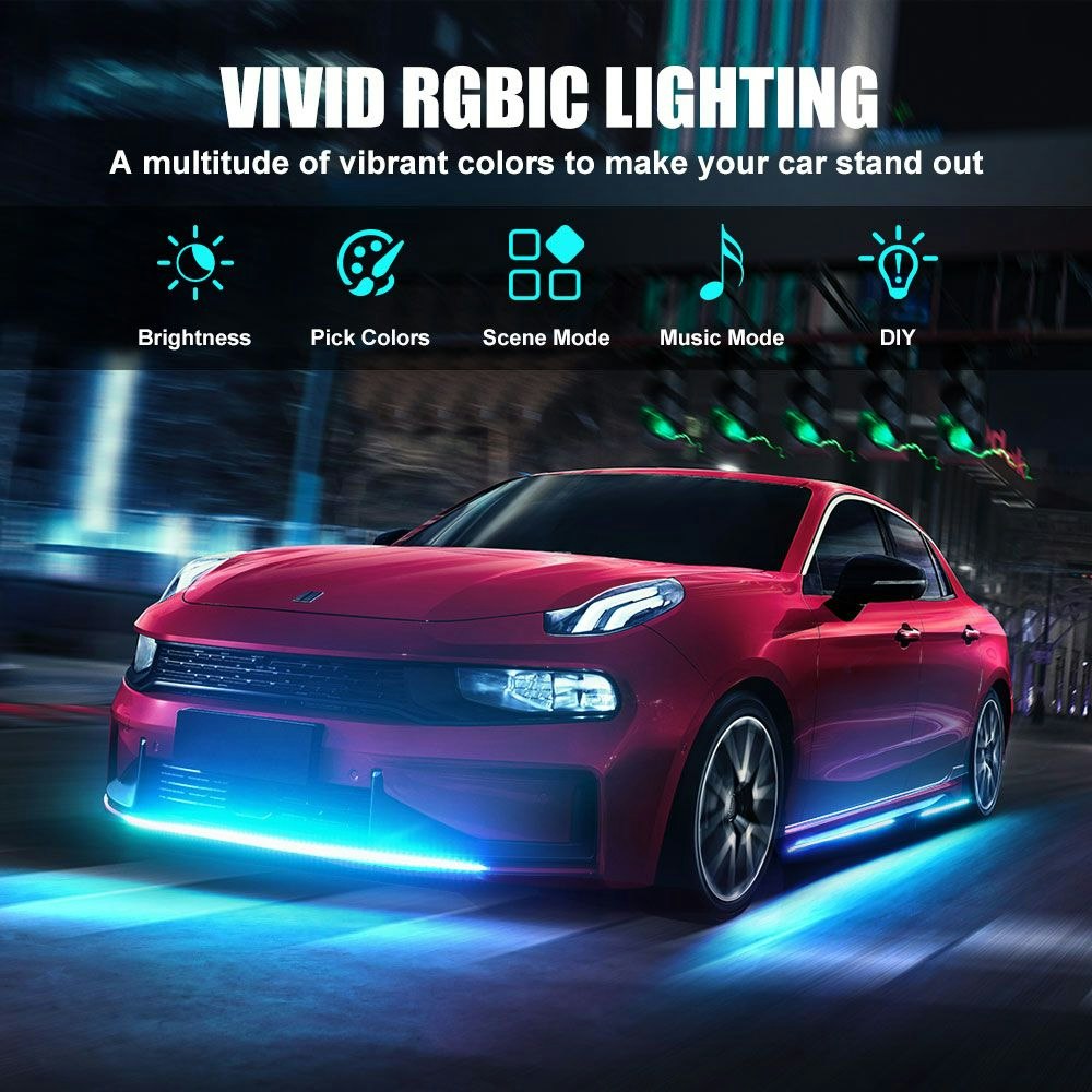 Accesorios de autos geniales |Luces LED de coche media 17