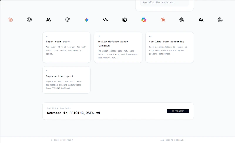 SpendPilot screenshot 2