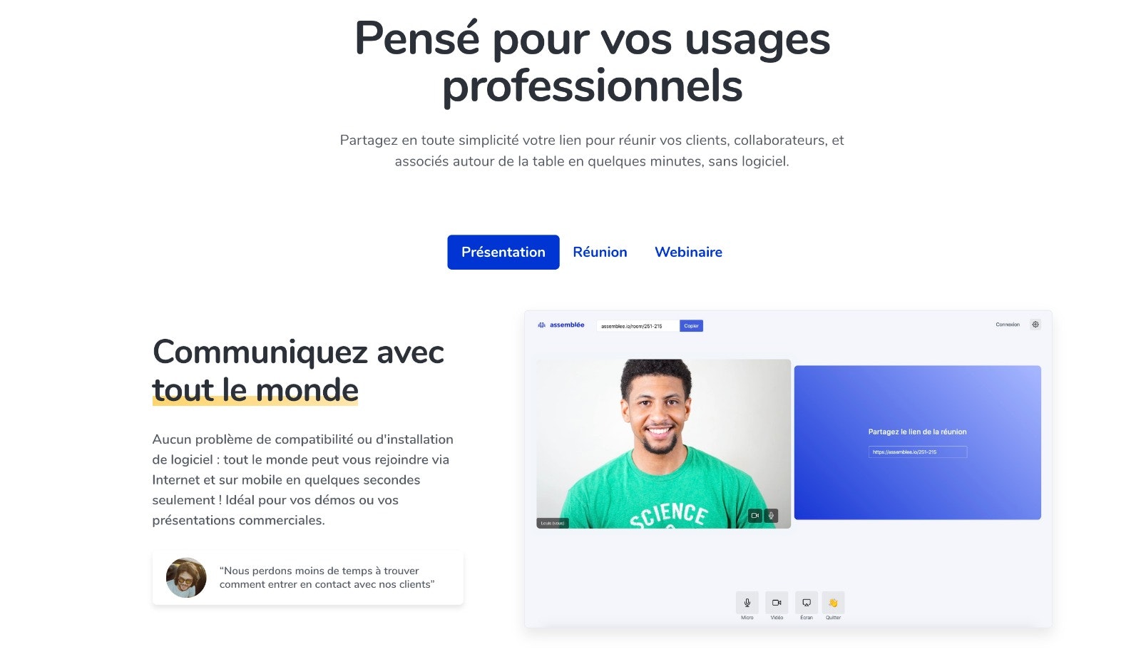 Assemblée.io gallery image