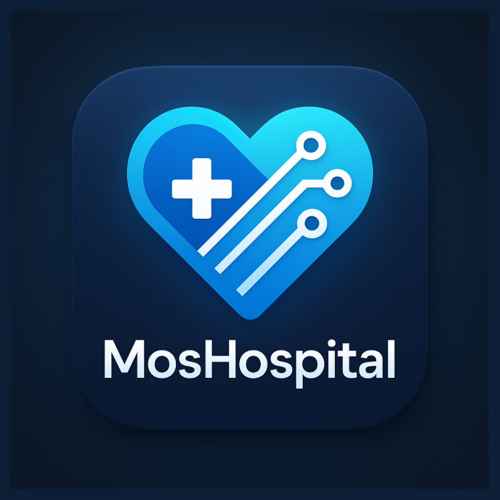 MosHospital - Product Hunt launch logo and brand identity