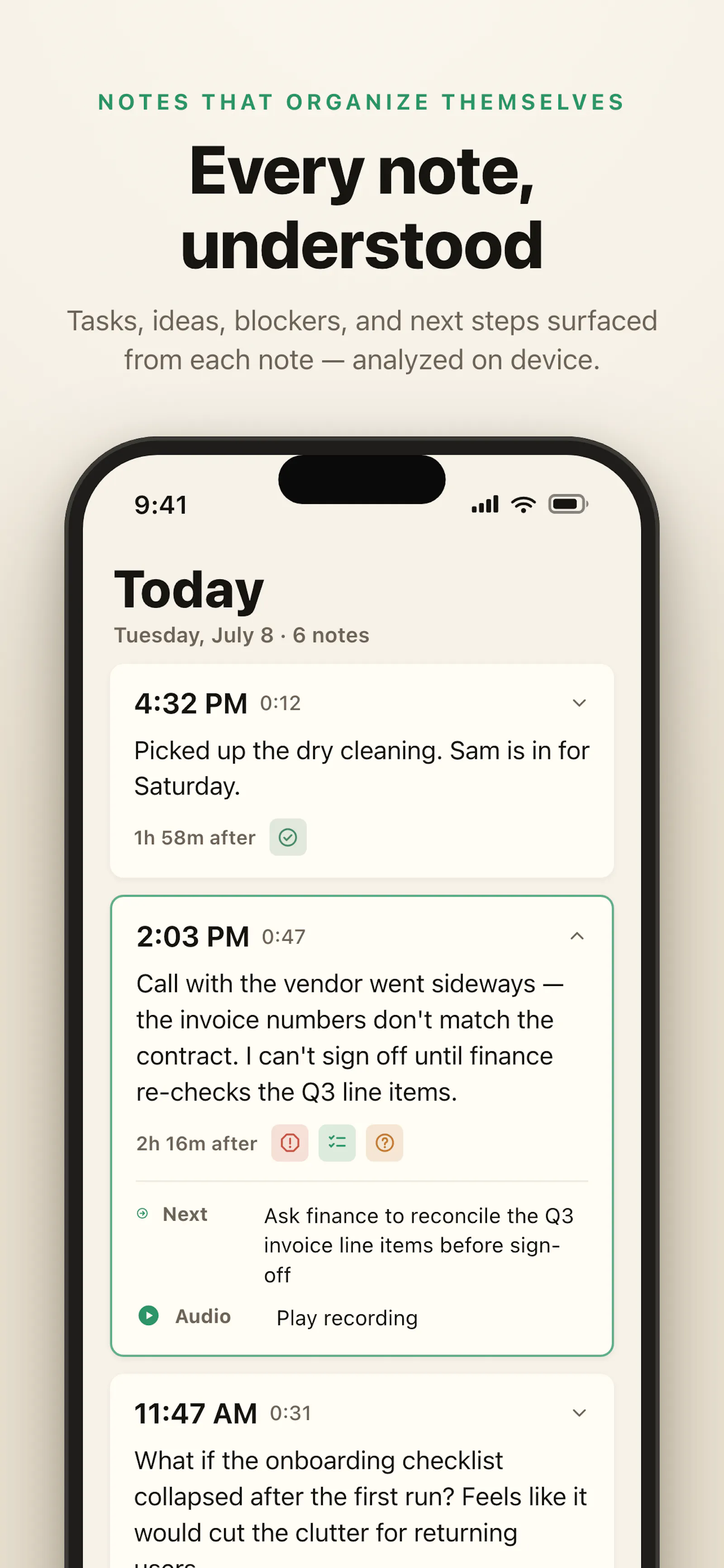 LugaLog screenshot 3