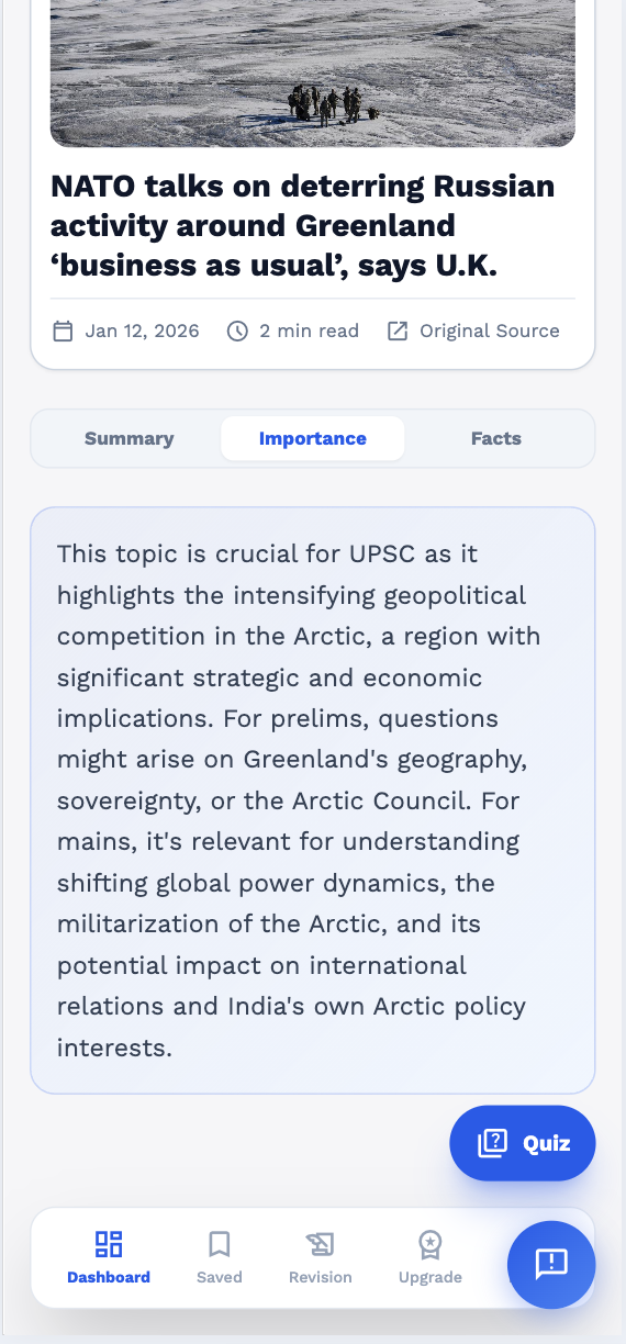UPSC Affairs gallery image