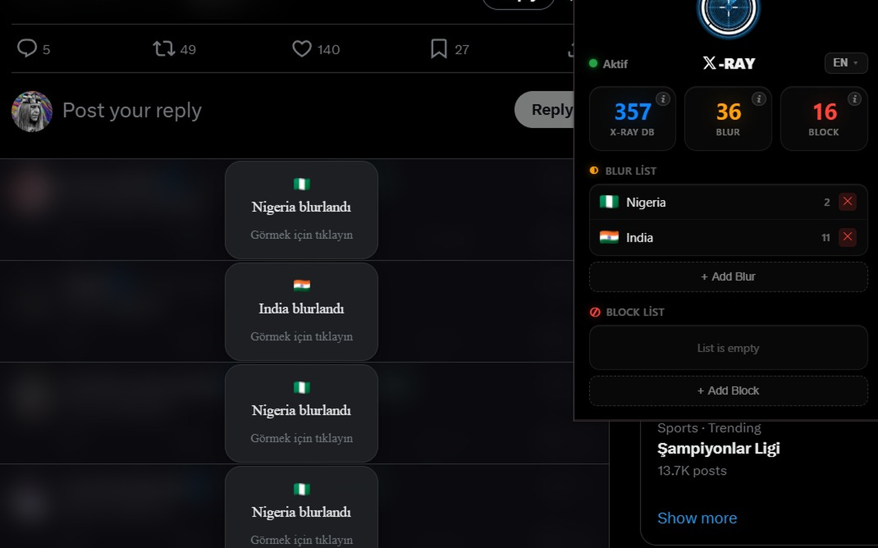 X-Ray: Block Tweets by Real Location gallery image