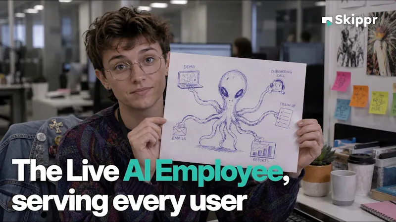 Skippr AI screenshot 1 (video preview)