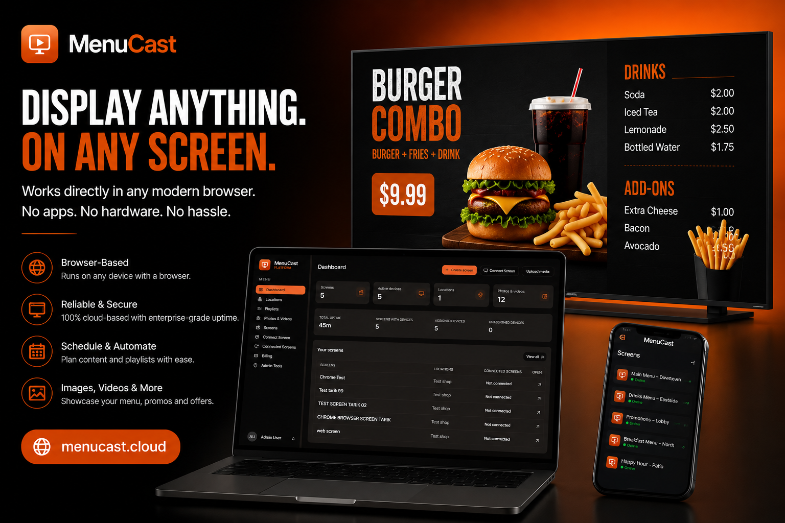 MenuCast gallery image