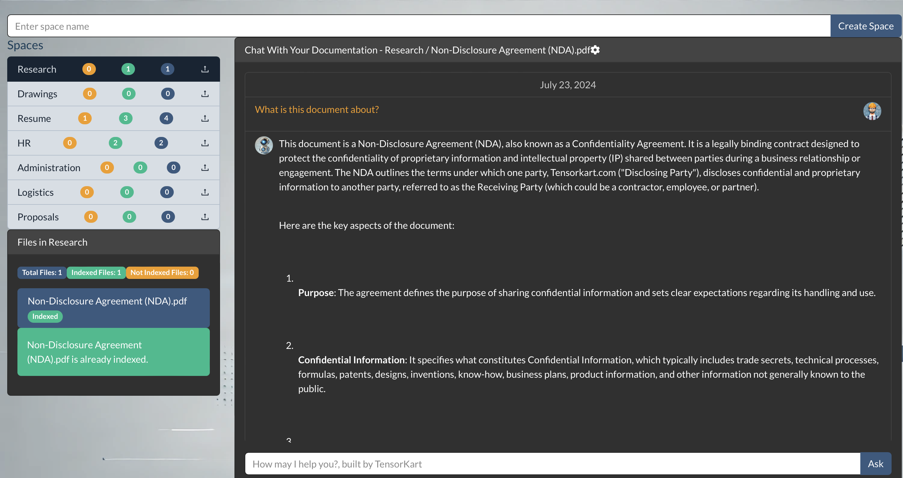 Spaces gallery image