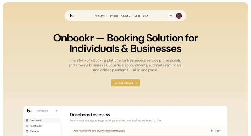 Onbookr screenshot 2
