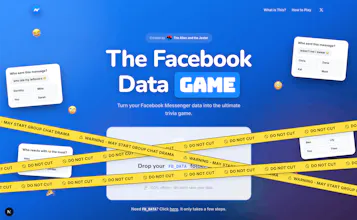 Facebook Data Game gallery image