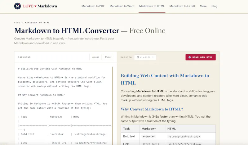 LoveMarkdown screenshot 4