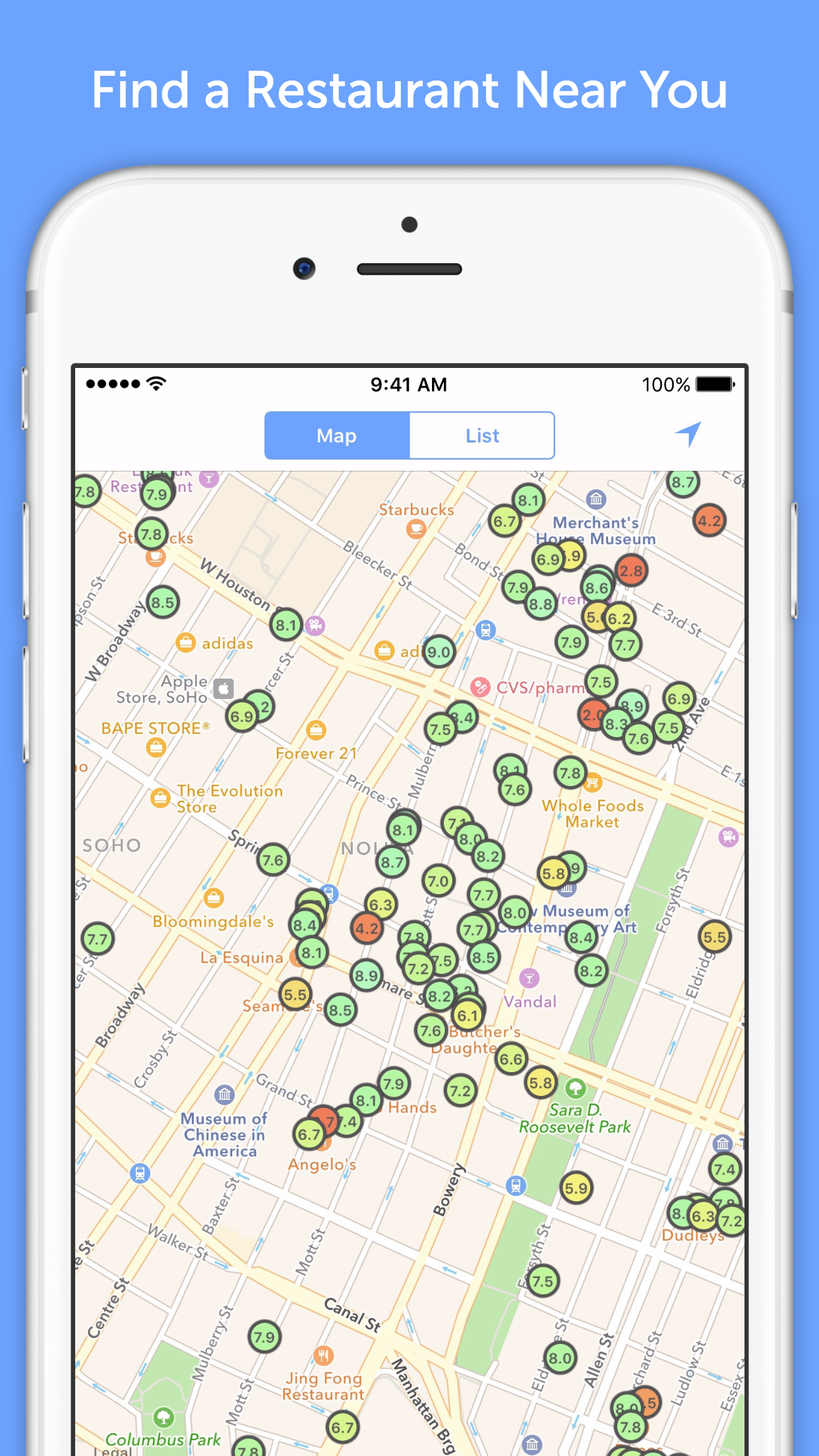 The Infatuation iOS 2.0 🍗 gallery image
