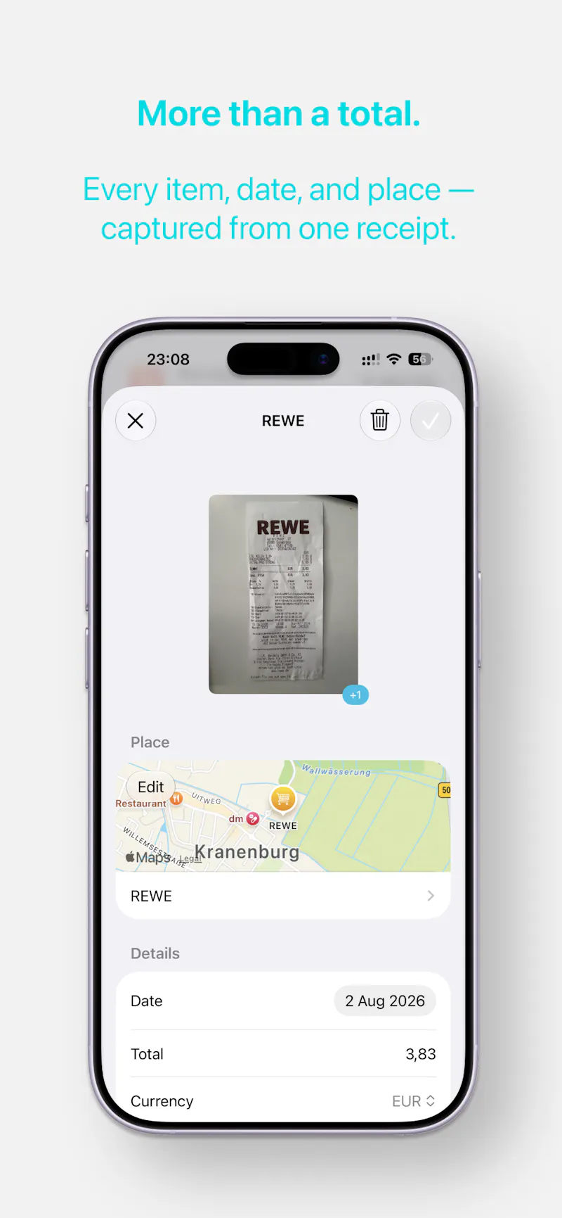 Receipt Universe screenshot 3
