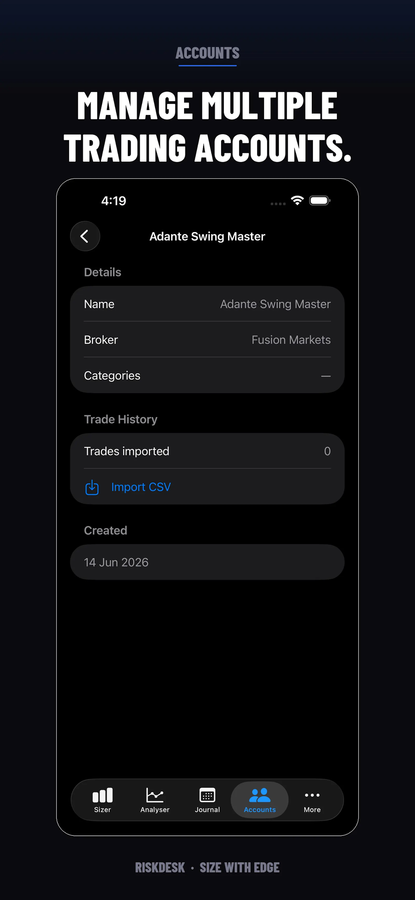 RiskDesk screenshot 9