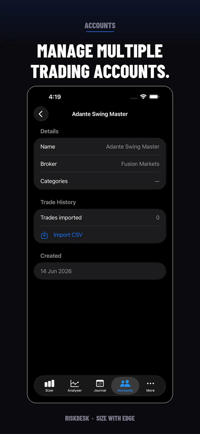 RiskDesk screenshot 9