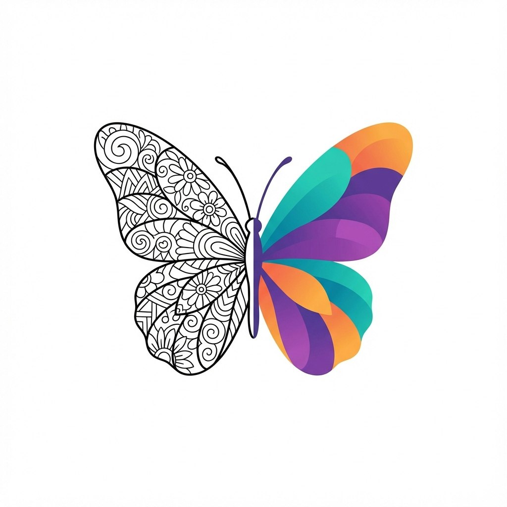 Coloring Pages - Product Hunt launch logo