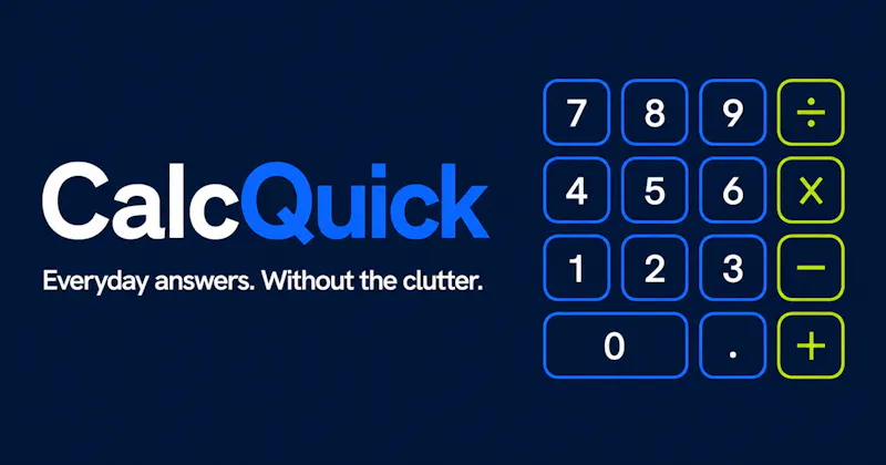 CalcQuick screenshot 1
